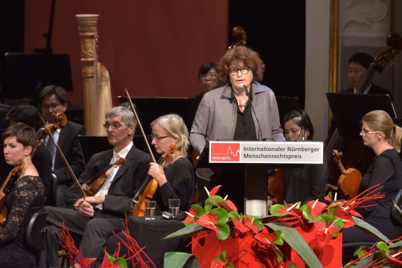 (bild_copyright) Verleihung Internationaler Nürnberg Menschenrechtspreis 2017