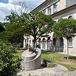 Gedenkstein für die Opfer der NS-"Euthanasie" der Heil- und Pflegeanstalt Ansbach.