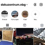 Das Dokumentationszentrum auf Instagram.