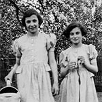 Die Schwestern Margot und Ruth Löwenthal.