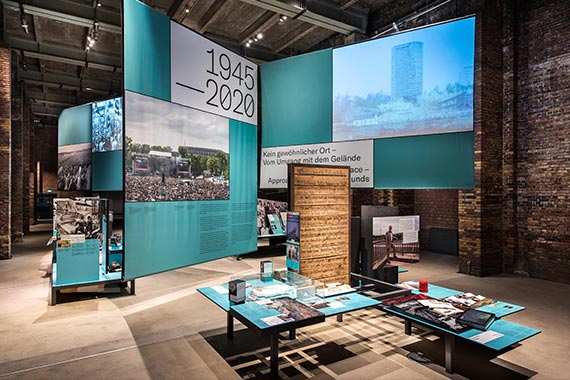 Der Themenbereich 4 zeigt die Geschichte des Areals bis heute.