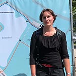 Ein Video-Interview mit Luisa Erhard, Rundgangsleiterin bei "Geschichte Für Alle e.V.".