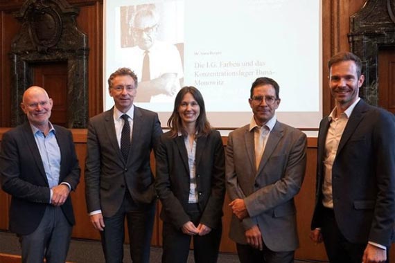 Dr. Thomas Eser, Prof. Dr. Christoph Safferling, Dr. Sara Berger, Prof. Dr. Alexander Korb und Steffen Liebscher.