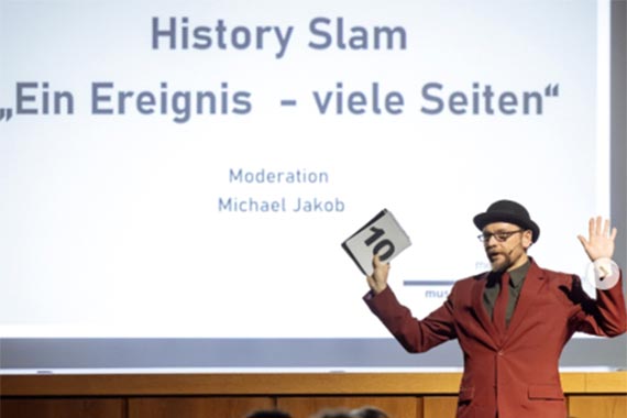 History Slam im Saal 600.