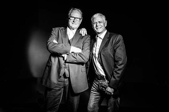 Günter Distler und Stefan Hippel.