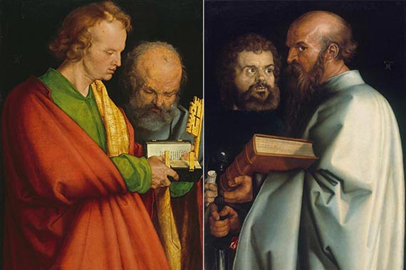 Albrecht Dürer: Vier Apostel, 1526.