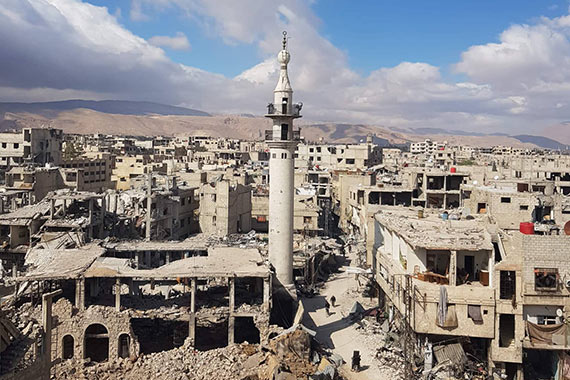 Irbin, Ost-Ghuta, März 2018.