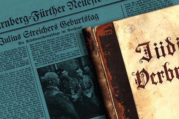 Zeitungsartikel und Fotoalbum aus dem Jahr 1938.