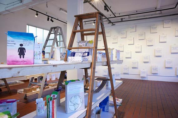 Ausstellung "Weltgerechtshof der Kinder" im Cube 600, Nürnberg 2021.