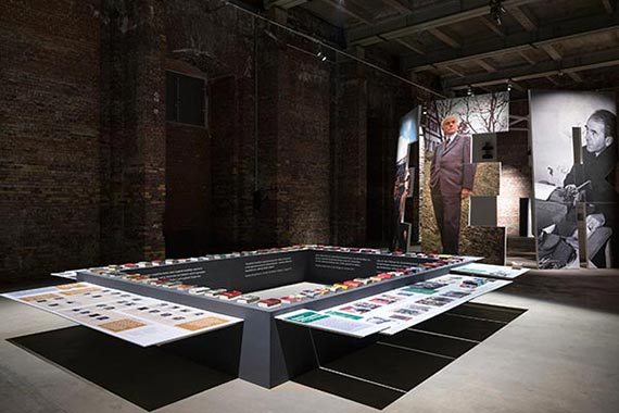 Einblick in die Ausstellung "Albert Speer in der Bundesrepublik".