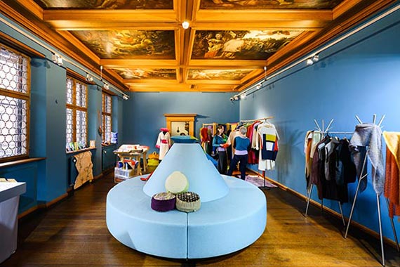 Die beliebte Verkaufsausstellung in den Räumen des Fembo-Hauses.