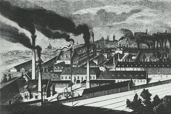 Die Ultramarinfabrik von Johannes Zeltner.
