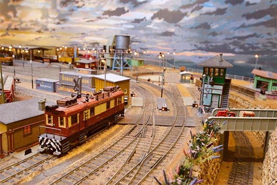Modellbahn Omaha/ Nebraska.