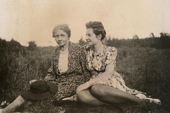 Marie und Gertrud Falcke.