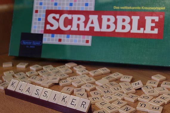 Scrabble, das Gesellschaftsspiel für Jung und Alt.