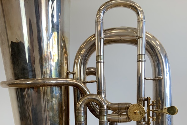 Teilansicht einer Tuba