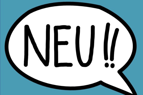 Sprechblase "Neu"