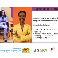 Empowerment-Seminar für Frauen, Integration fördern, Einstieg in die Arbeitswelt