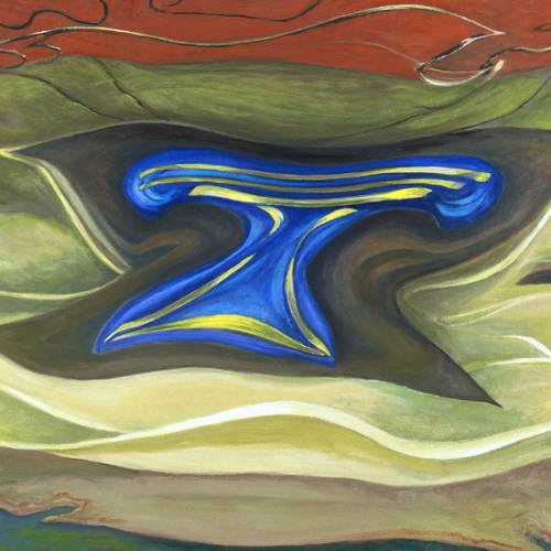 Das Grosse Blaue T © Bild: Paul Heinrich Nodnagel