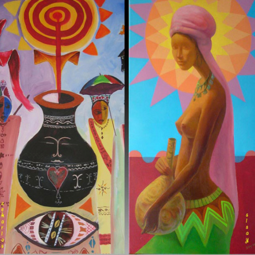 Auseinander - Miteinander © Bild: Zecarias Tedros / Sisay Shimeles