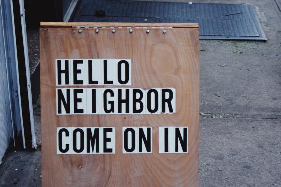 Hallo Nachbar - komm rein