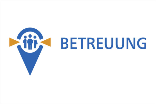 Zeichen für eine Betreuungsstelle im Falle eines Blackouts.