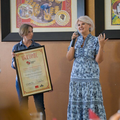 17. Preisverleihung_Nuernberger Herz © Anestis Aslanidis / Stadt Nürnberg