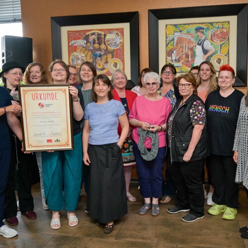 17. Preisverleihung_Nuernberger Herz © Anestis Aslanidis / Stadt Nürnberg