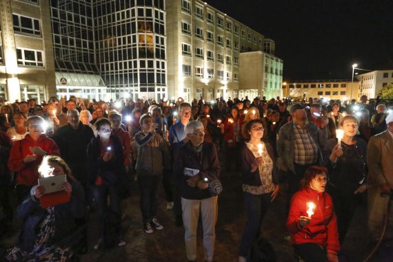 Nürnberg leuchtet für Demokratie 2019