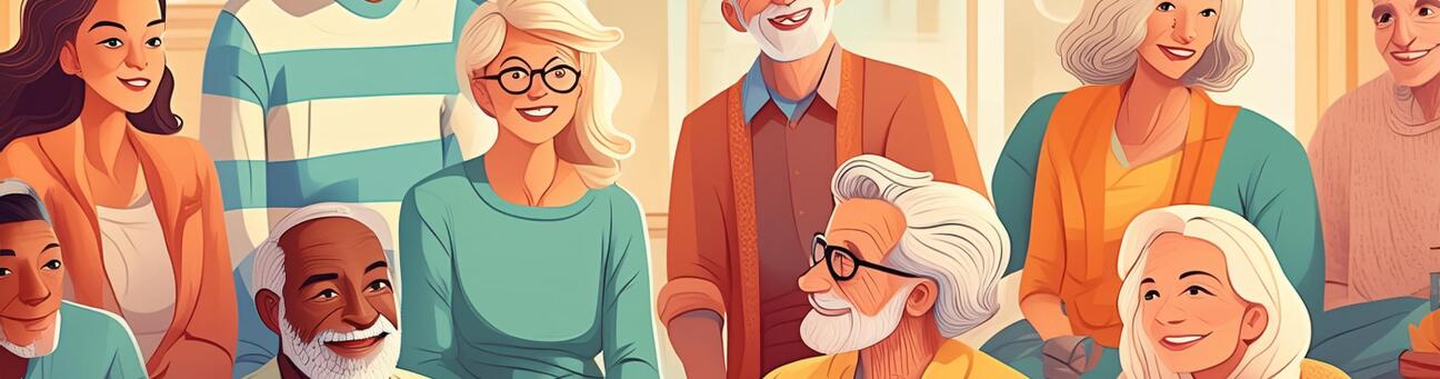 Karikatur Ehrenamtliche