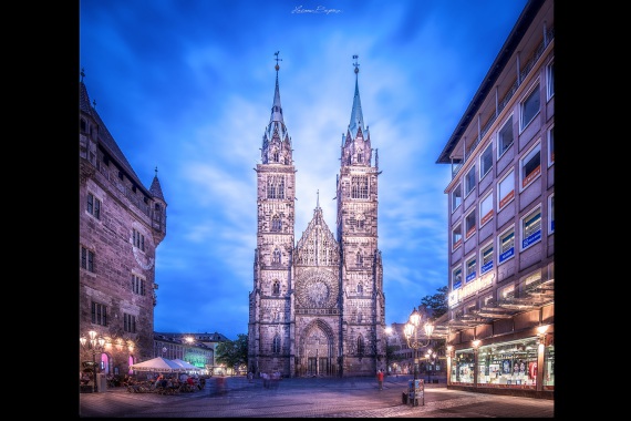 Lorenzkirche, aufgenommen von Hasan Bryiez