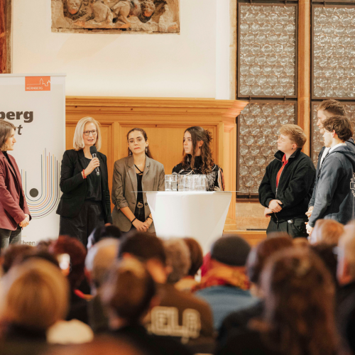 Empfang anlässlich des Internationalen Tag des Ehrenamts. © Giulia Iannicelli / Stadt Nürnberg