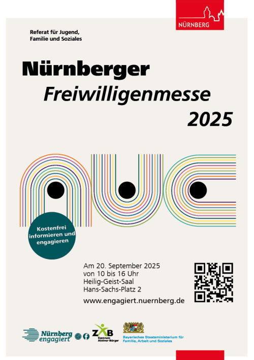 Deckblatt Broschüre Freiwilligenmesse