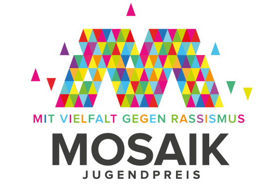 Das Logo des Jugend Mosaikpreises
