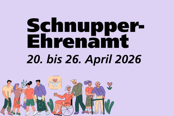 Teaser für Schnupperehrenamt