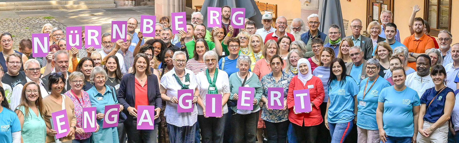 Gruppenfoto Nürnberg engagiert