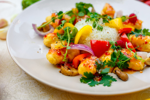 Gesundes Mittagessen
