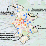 Ein Screenshot von dem Kartentool der Seite "Nürnberg teilt"