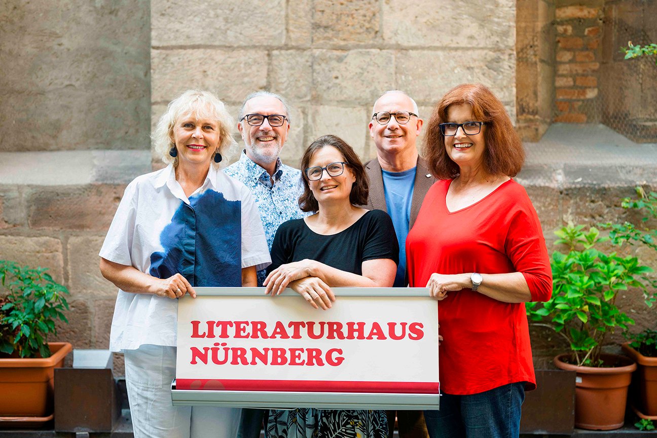 Bild © Uwe Niklas Das Team des Literaturhaus Nürnberg, Bild © Uwe Niklas