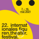 Plakatmotiv des 22. internationalen figuren.theater.festivals
