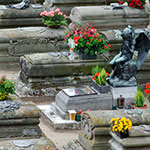 Gräber auf dem St. Johannisfriedhof