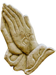 Granit Ornament der Betenden Hände