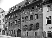 Burgstraße 10: Wohnhaus von Christoph I. Scheurl