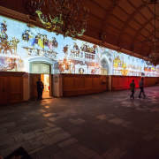 Die multimediale Zeitreise "Dürers Triumphzug" über die Bemalungen Dürers im Rathaussaal