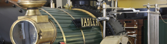 Der "Adler" im DB-Museum in Nürnberg
