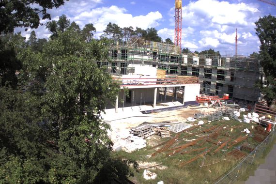 Baufortschritt August-Meier-Haus