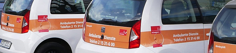 Fahrzeuge der Ambulanten Dienste