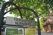 Eingangsschild Tiergarten Nürnberg