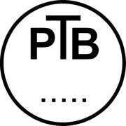 Prüfzeichen - Buchstaben PTB in einem Kreis
