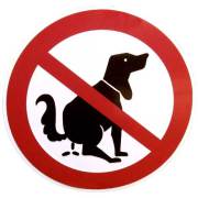 Zeichen Hundekot verboten